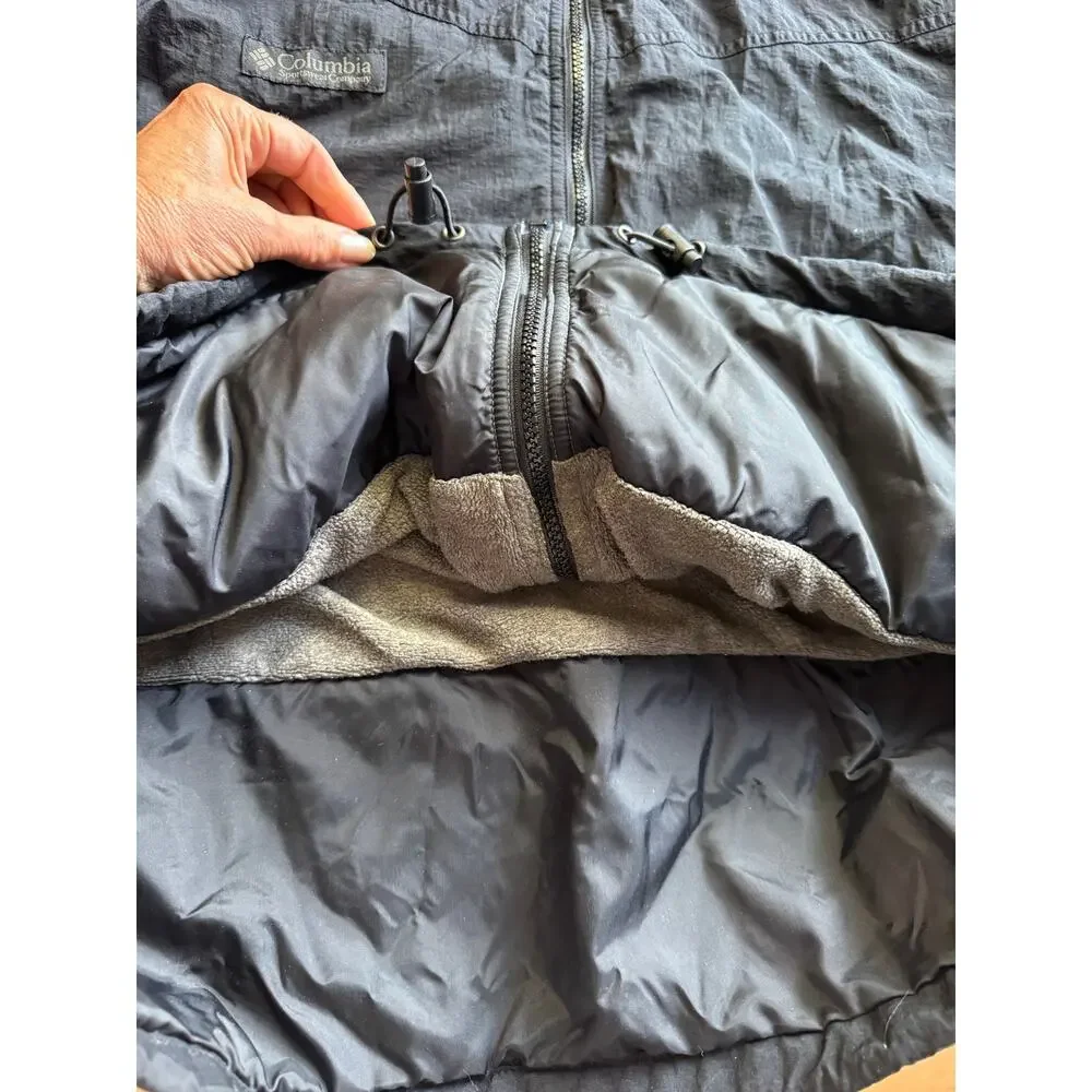 Vintage 90s Columbia Fleece-Lined Winter Coat Jacket